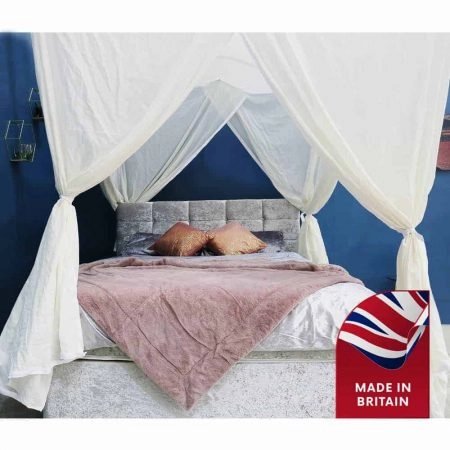 Swiss Shield Four Poster EMF Shielding Canopy